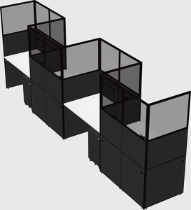 Rectangular cubicles