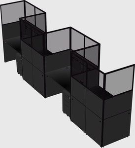Cabines rectangulaires
