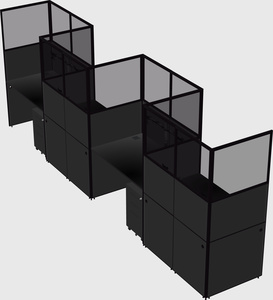 Cabines rectangulaires