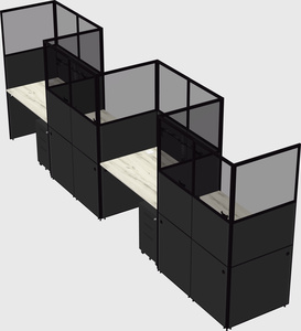 Rectangular cubicles