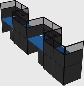 Rectangular cubicles
