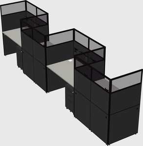 Cabines rectangulaires