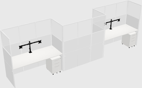 Cabines rectangulaires