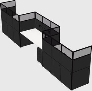 Rectangular cubicles