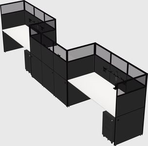 Rectangular cubicles