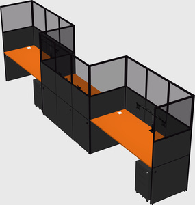 Rectangular cubicles