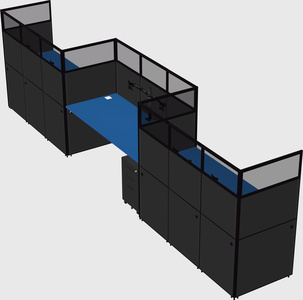 Rectangular cubicles