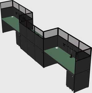 Rectangular cubicles