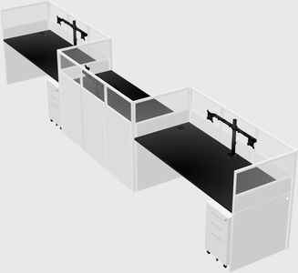 Cabines rectangulaires