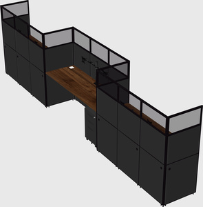 Rectangular cubicles