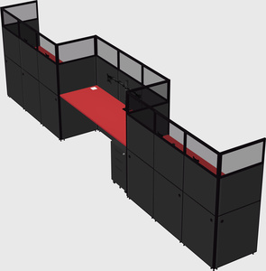 Rectangular cubicles