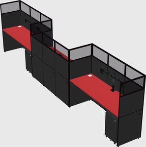 Rectangular cubicles