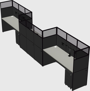 Rectangular cubicles