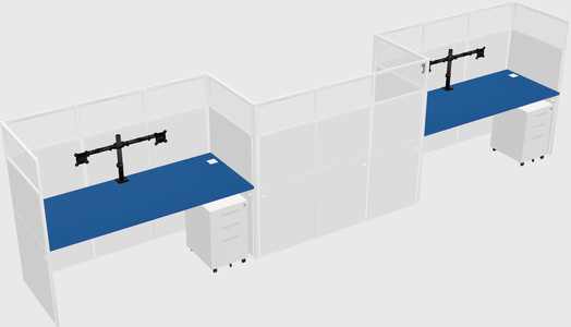 Rectangular cubicles