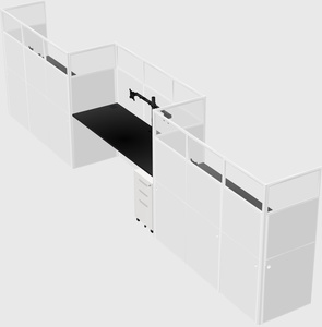 Rectangular cubicles