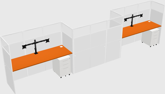 Rectangular cubicles