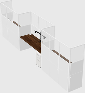Rectangular cubicles