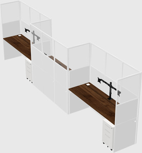 Rectangular cubicles