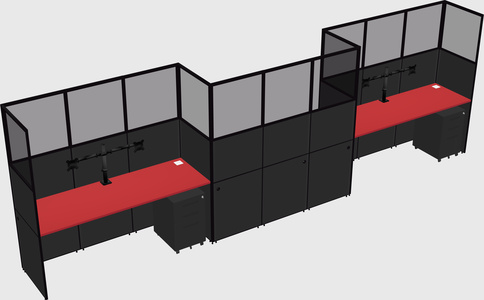 Rectangular cubicles