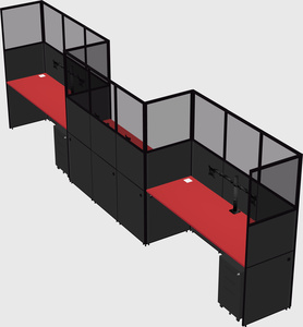 Rectangular cubicles