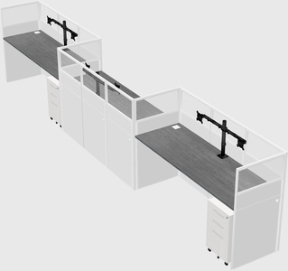 Cabines rectangulaires