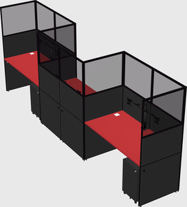 Rectangular cubicles