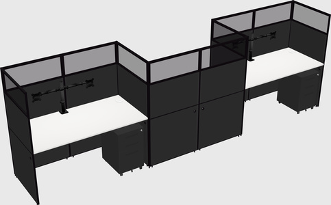 Rectangular cubicles