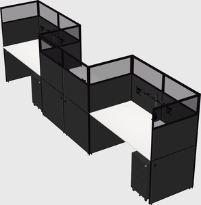 Rectangular cubicles