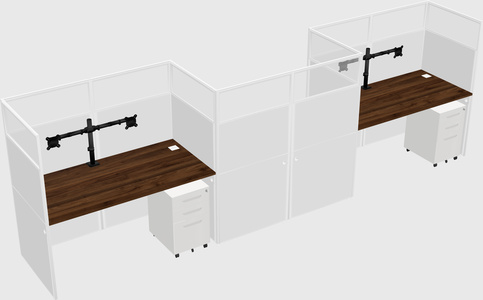 Rectangular cubicles