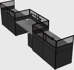 Rectangular cubicles