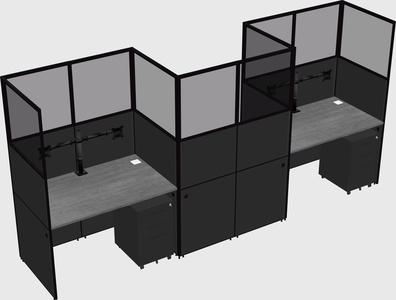 Rectangular cubicles