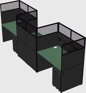 Rectangular cubicles