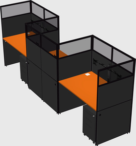 Rectangular cubicles