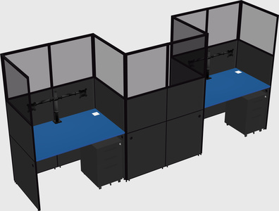 Rectangular cubicles