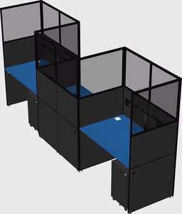 Rectangular cubicles