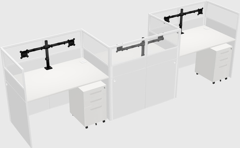 Rectangular cubicles
