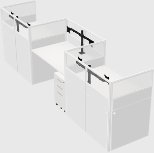 Rectangular cubicles
