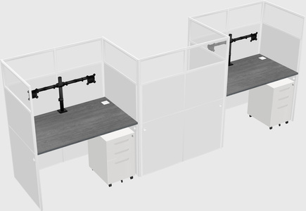 Rectangular cubicles