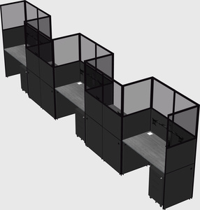 Rectangular cubicles
