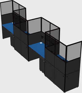 Rectangular cubicles