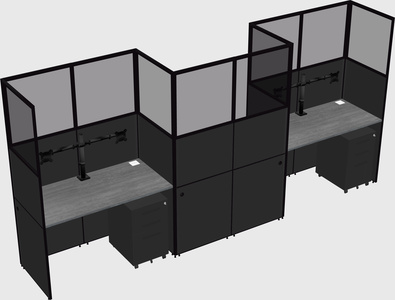 Rectangular cubicles