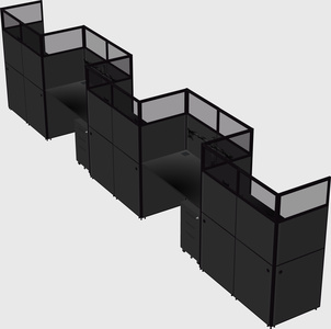 Cabines rectangulaires