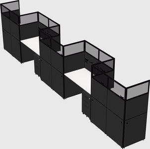 Rectangular cubicles