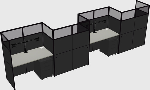 Cabines rectangulaires