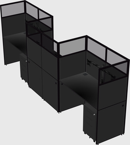 Rectangular cubicles