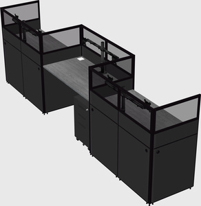 Rectangular cubicles