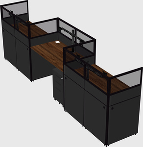 Rectangular cubicles