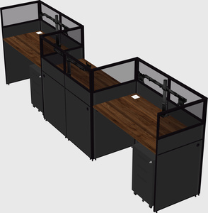 Rectangular cubicles