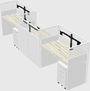 Rectangular cubicles