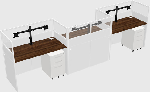 Rectangular cubicles